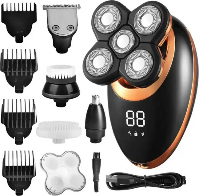 Multifunkčný holiaci strojček 5 v 1