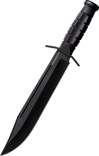 Cold Steel Leatherneck Bowie outdoorový nôž 26,7 cm, čierny, Griv-Ex, puzdro