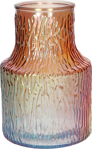 Váza Polina broskyňová perleťová 19,8 cm