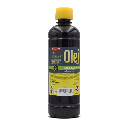 Lampový olej s vôňou citronely 500 ml