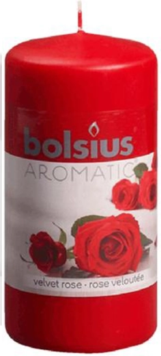 Sviečka valec ruža 5,9 × 12,1 cm