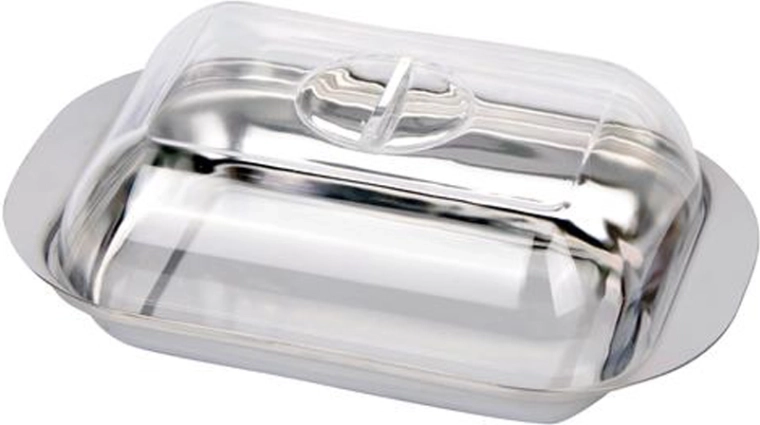 Dóza na maslo TORO z nerezu a plastu