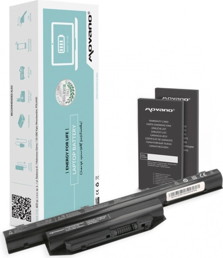 Batéria Movano pre Fujitsu Lifebook E744 a E753 4400 mAh 48 Wh