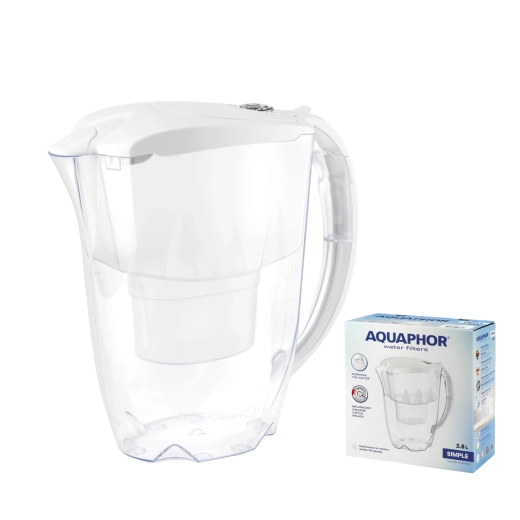 Filtračný džbán Aquaphor Simple 2,8 l biely