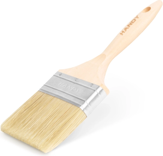 Plochý maliarsky štetec s drevenou rukoväťou 100 mm