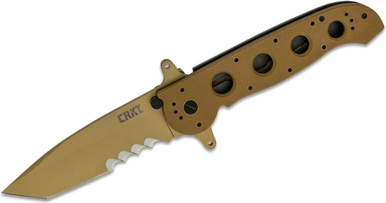 CRKT M16 Special Forces taktický zatvárací nôž 9,8 cm, pieskovo hnedý, G10