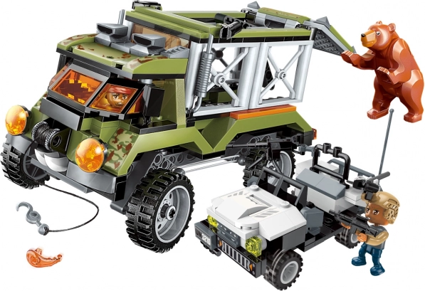 Qman Police Battle Force – útek obrovského medveďa