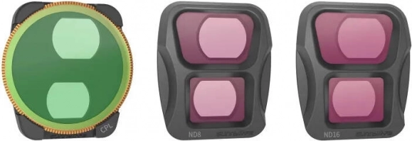 Sada filtrov Sunnylife pre DJI Air 3 s CPL, ND8 a ND16
