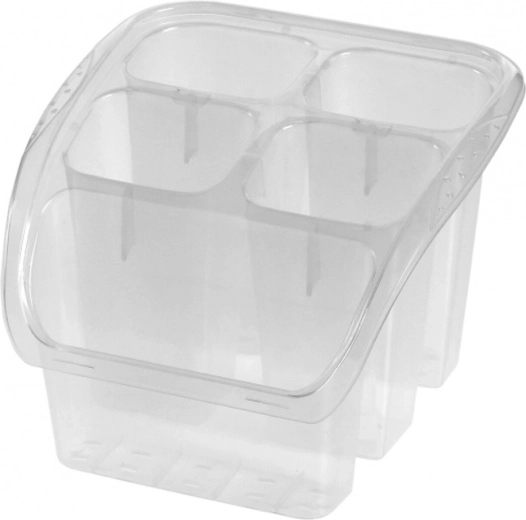 Odkvapkávač na príbory transparentný