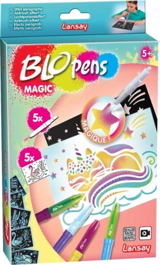 Magické fúkacie fixky BLOPENS – 5 kusov