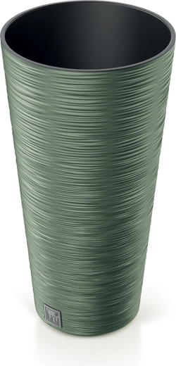 Kvetináč Furu Slim 30 cm – zemitá zelená