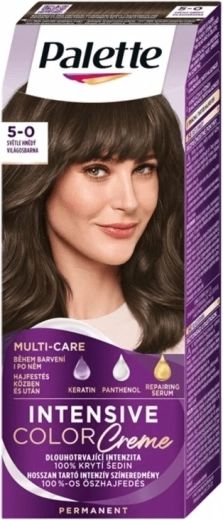 Palette Intensive Color Creme 5-0 svetlohnedá 50 ml