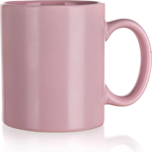 Keramický hrnček 350 ml matný svetloružový