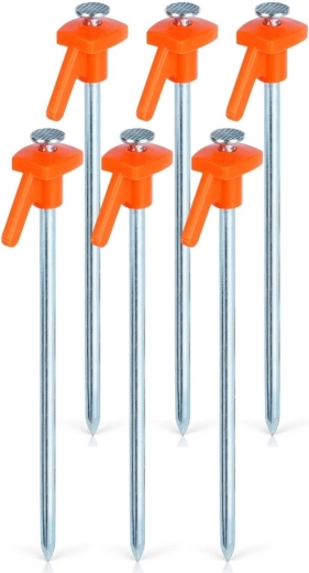 Sada stanových kolíkov 21 cm – 6 ks