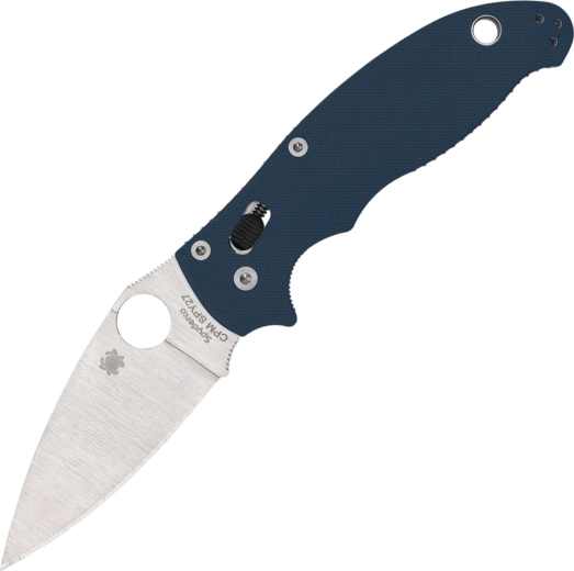 Spyderco Manix 2 Cobalt Blue vreckový nôž 8,6 cm, satin, G10, modrý