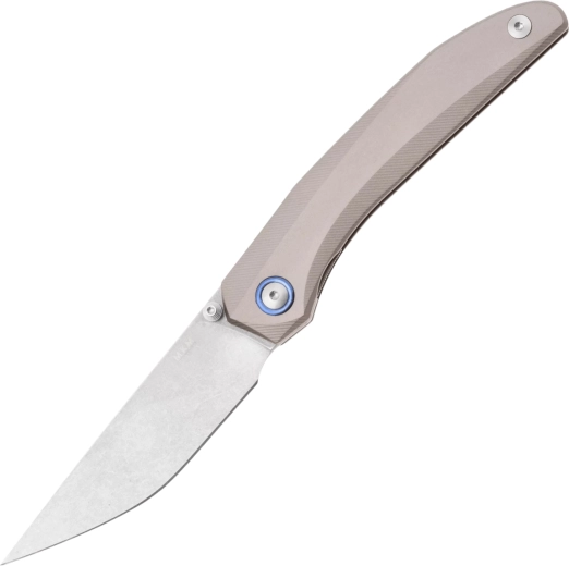 MKM Detonario EDC zatvárací nôž M390, gunmetal hliníková rukoväť