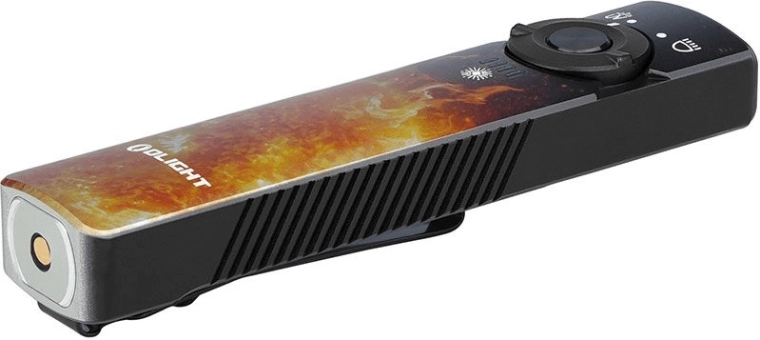 Vreckové svietidlo OLIGHT Arkfeld UV Sunburst Limited s bielym a UV svetlom, 1050 mAh