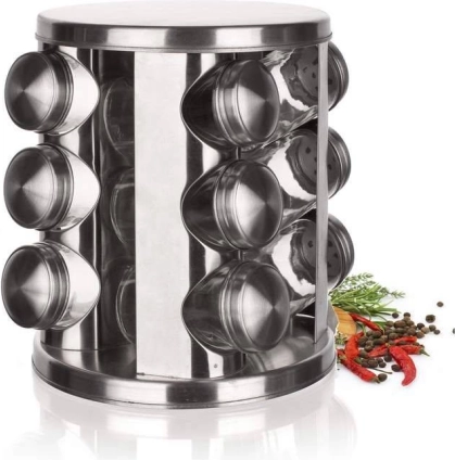 Otočný koreninový stojan BANQUET Akcent 12 ks 85 ml