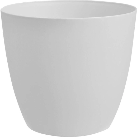 Obal na kvetináč Ella 11 cm matne biely
