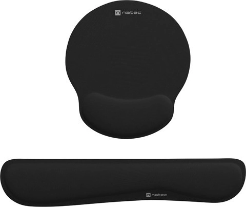 Ergonomická podložka pod myš a opierka zápästia Natec Chipmunk 2 v 1