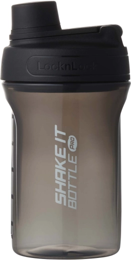 LocknLock Shake It shaker fľaša na pitie 650 ml čierna