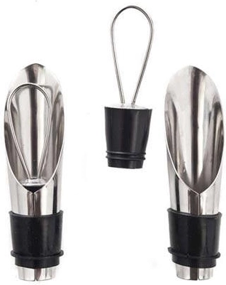 Nerezová nálevka s uzáverom CULINARIA, 2 ks