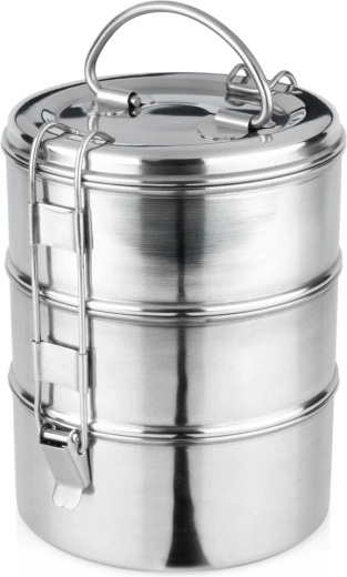 Vilde nerezový trojposchodový obedár 3× 900 ml