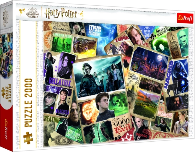 Puzzle 2000 dielikov Harry Potter Hrdinovia