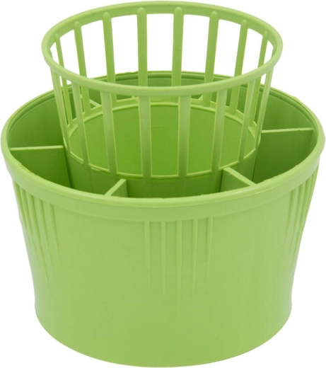 Okrúhly odkvapkávač na príbory z plastu 13 cm - 1 kus