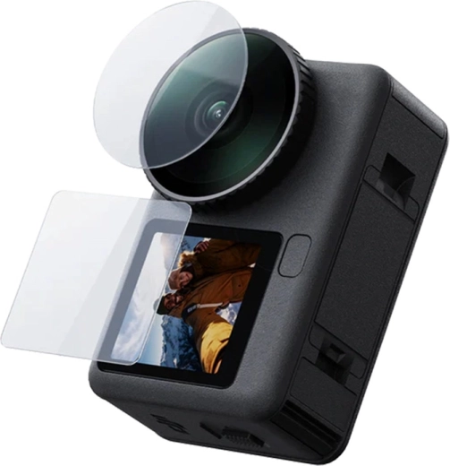 Telesin sada tvrdených skiel pre DJI Osmo Action 6 (objektív a displeje)