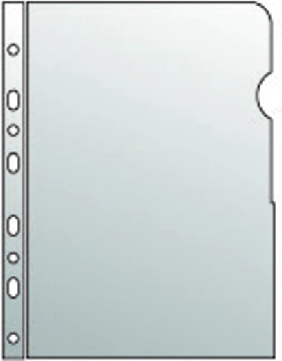 Priehľadný obal na dokumenty A4 s eurozávesom