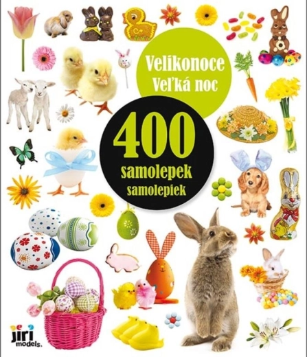 Veľkonočné samolepky – 400 ks so zábavnými motívmi