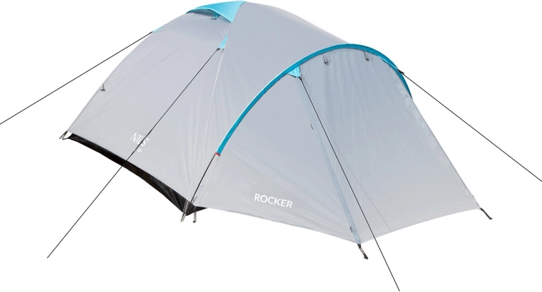 Turistický stan NILS Camp Rocker sivý