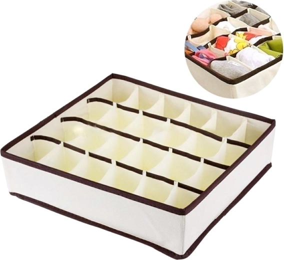 Praktický organizér do zásuvky s 24 priehradkami