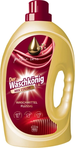 Prací gél Waschkönig Color 3 l (100 dávok)