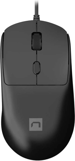 Natec Hawk 2 laserová myš 2400 DPI, čierna