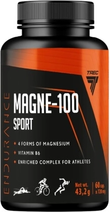 Trec Endurance Magne‑100 Sport 60 kapsúl