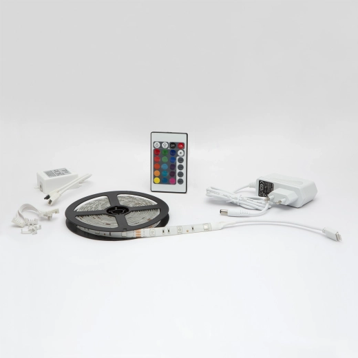 RGB LED pás s diaľkovým ovládaním 3 m