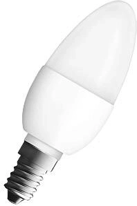 Neolux LED sviečková žiarovka E14 4 W 2700 K teplá biela