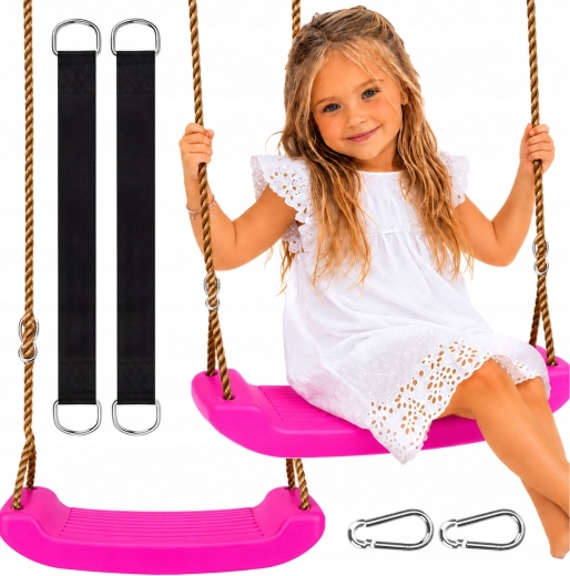 Detská záhradná hojdačka Swing-y ružová