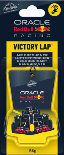 Závesná vôňa do auta ARMOR ALL Oracle Red Bull Victory Lap – karta