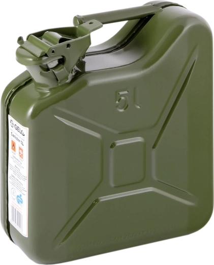 Kovový kanister na palivo 5 l