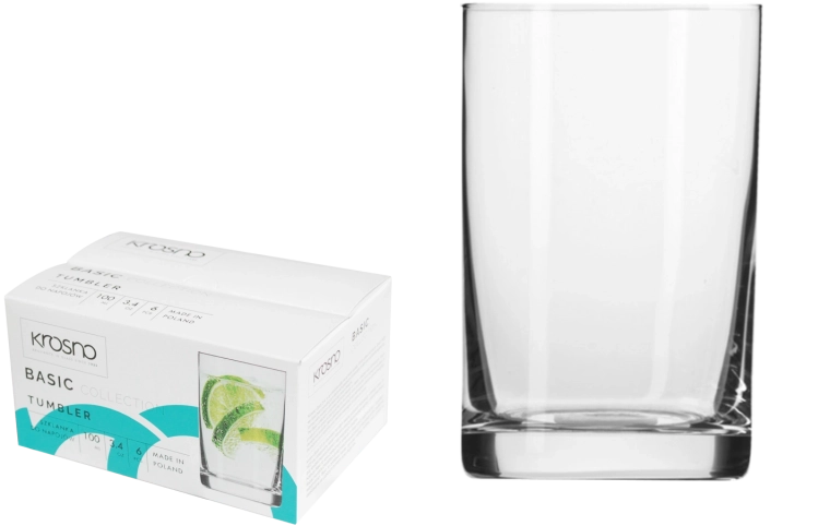 Súprava pohárov Krosno Basic 100 ml – 6 ks