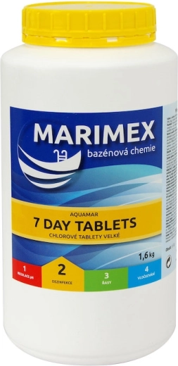 Marimex 7-dňové chlórové tablety do bazéna 1,6 kg