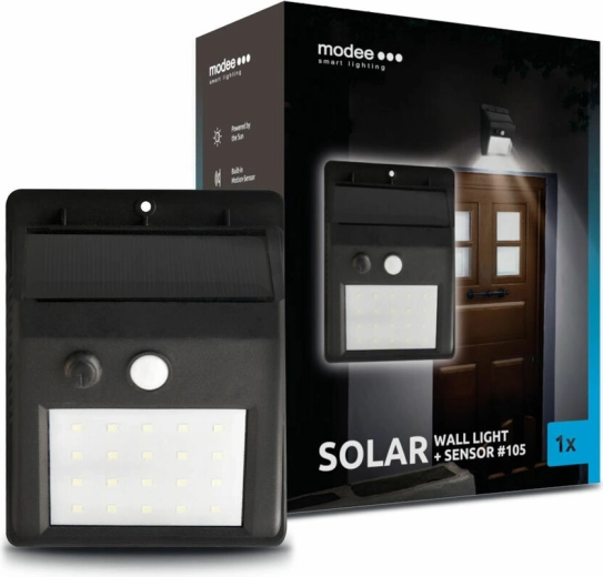 Modee nástenná solárna lampa so senzorom 105