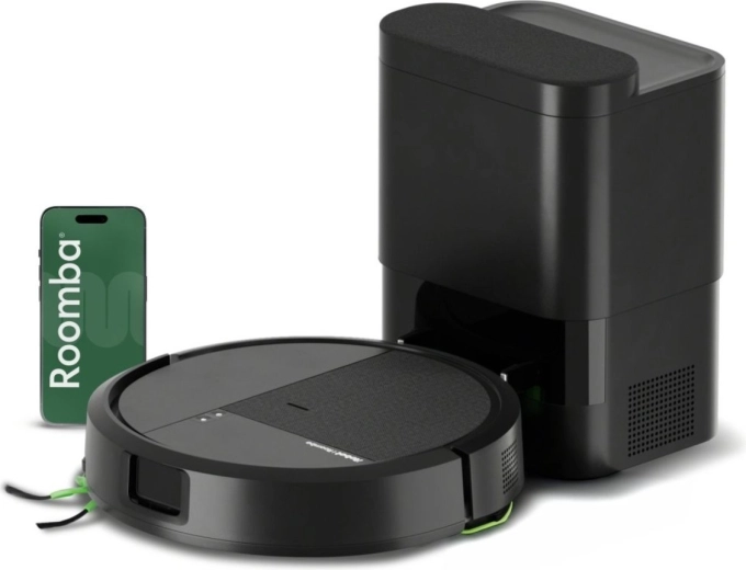 Robotický vysávač iRobot Roomba 115 Combo so stanicou AutoEmpty čierny