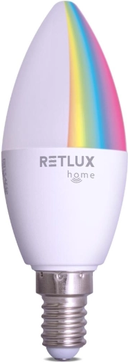 Inteligentná LED žiarovka Retlux RSH 100 E14 RGB CCT