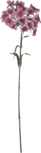 Umelý ružový klinček 55 cm