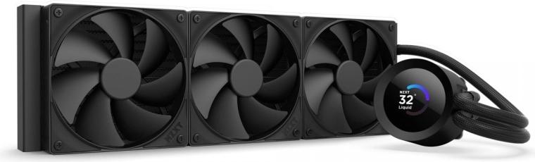 Vodné chladenie NZXT Kraken Plus 360 LCD čierne