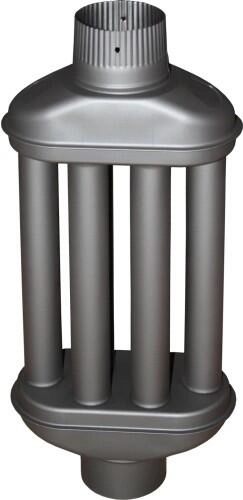 Výmenník tepla do dymovodu 130 × 550 mm antracit